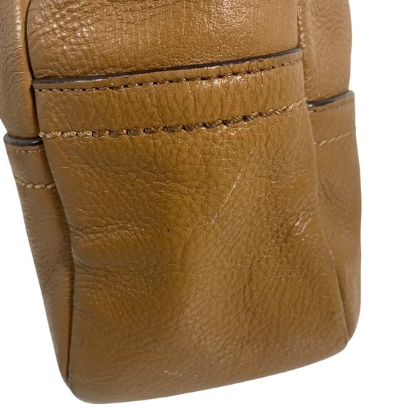 COACH Park Hobo Tan Pebble Leather 2-way Shoulder Handbag w/ Tag + Dustbag - Picture 4 of 15